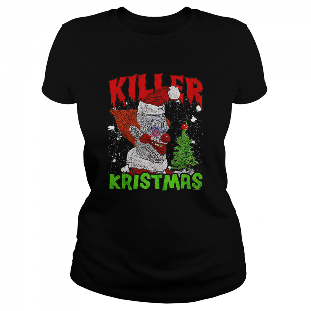 Killer Kristmas Killer Klowns From Outer Space Classic Womens T Shirt