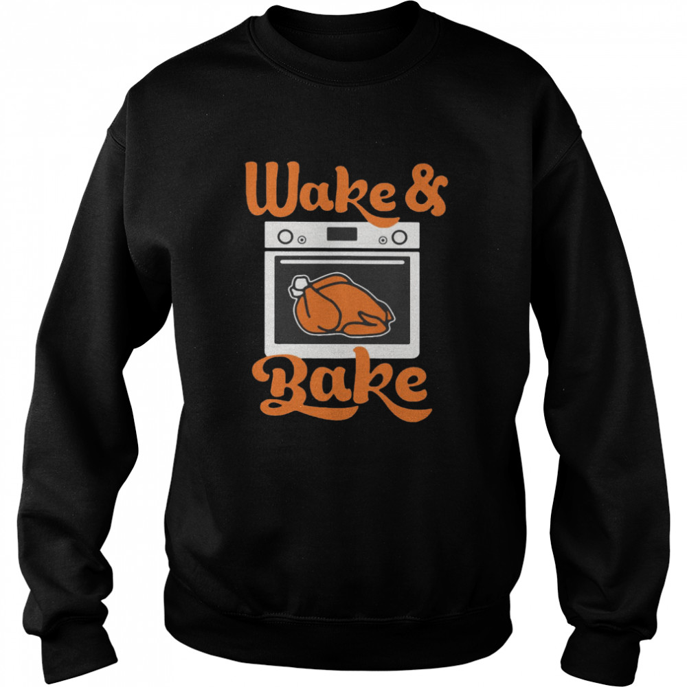 Milfweeed Wake And Bake Unisex Sweatshirt