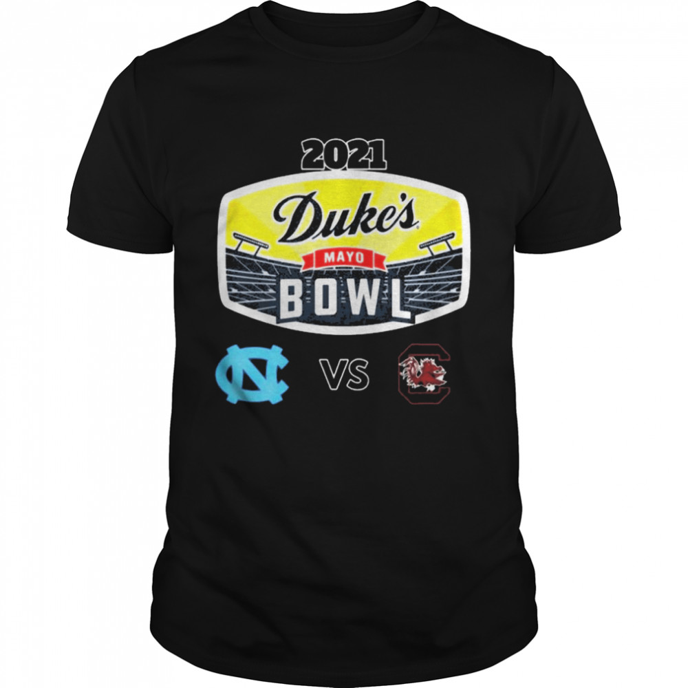 North Carolina vs South Carolina 2021 Duke’s Mayo Bowl  Classic Men's T-shirt