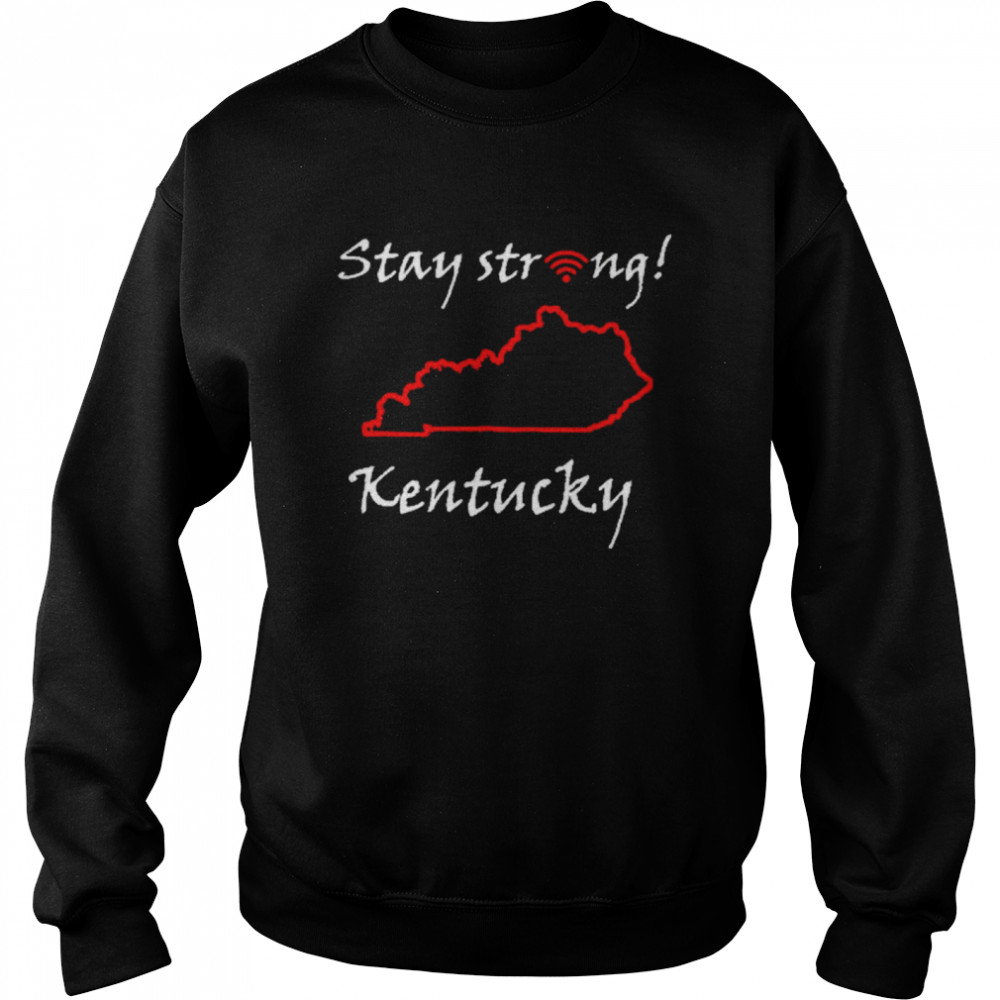 Stay Strong Kentucky City Heart Tee  Unisex Sweatshirt