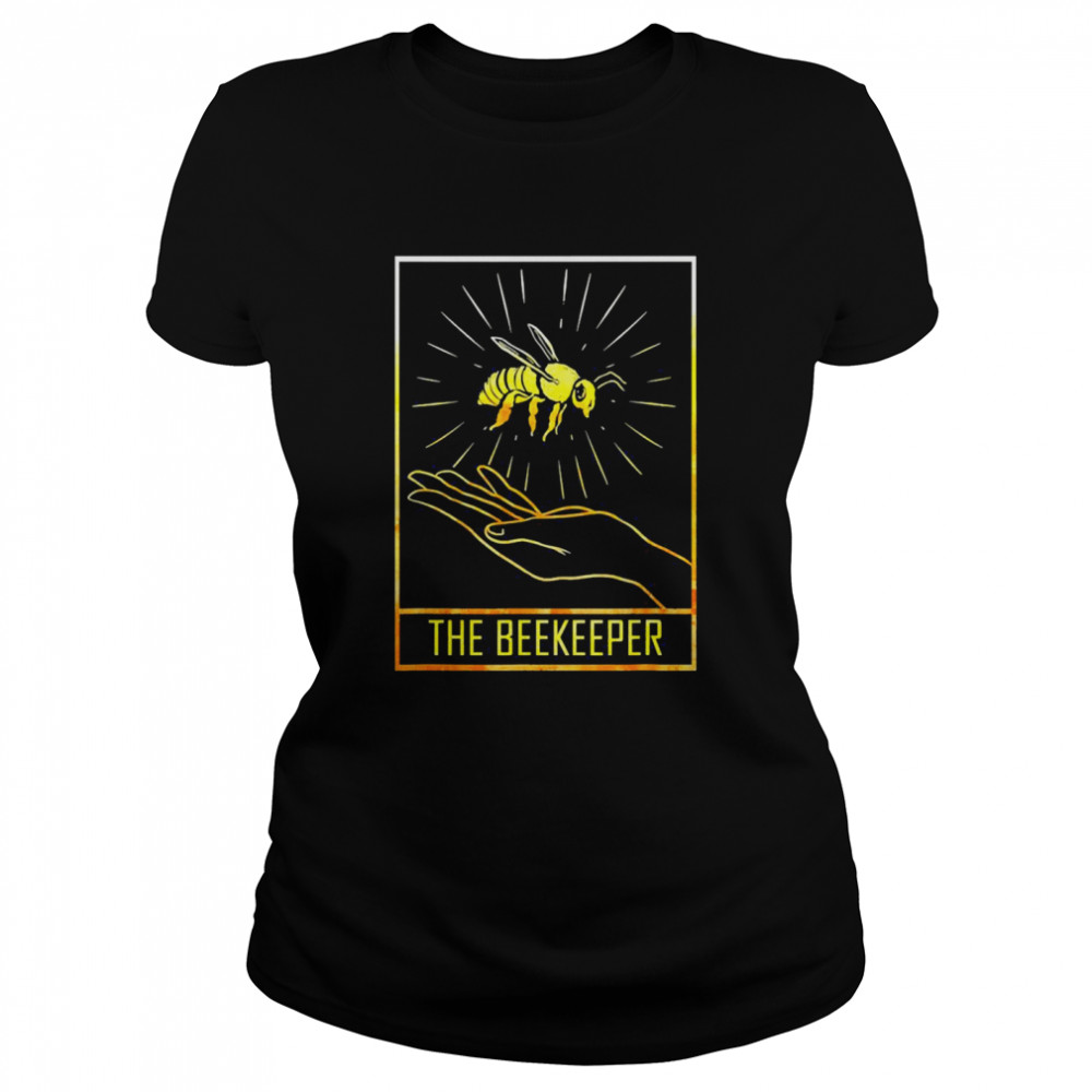 The Beekeeper Tarot Card Honey Bee  Classic Women'S T-Shirt