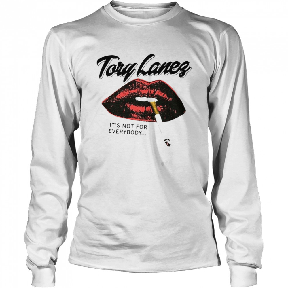 Tory Lanez Merch Not For Everybody  Long Sleeved T-Shirt