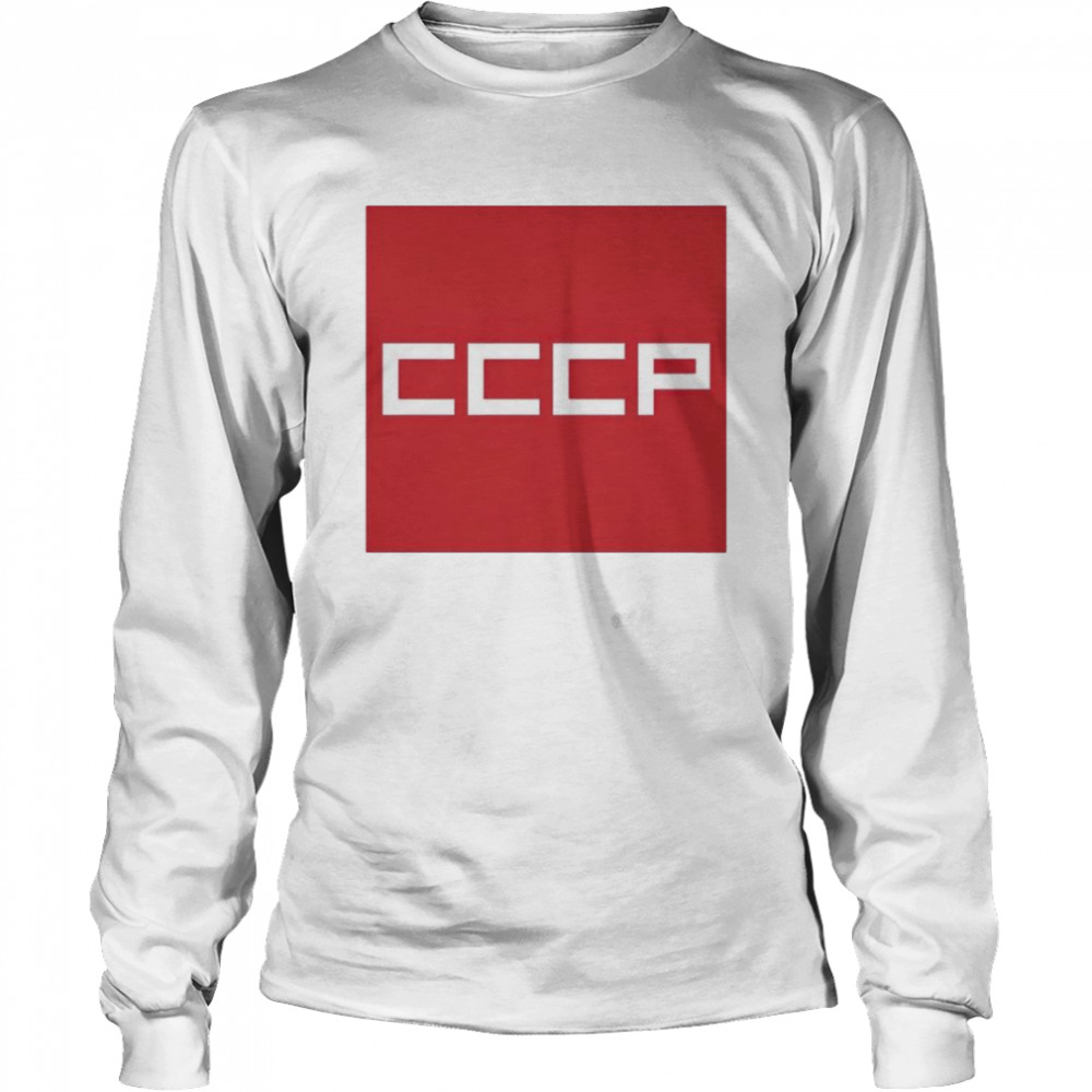 Cccp Red Square Shirt Long Sleeved T-Shirt