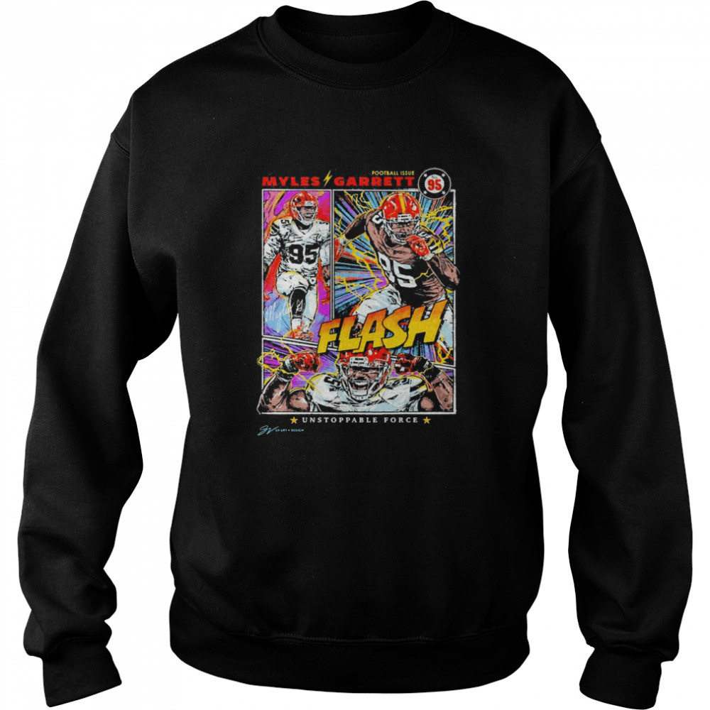 Cleveland Myles Garrett Flash Unisex Sweatshirt