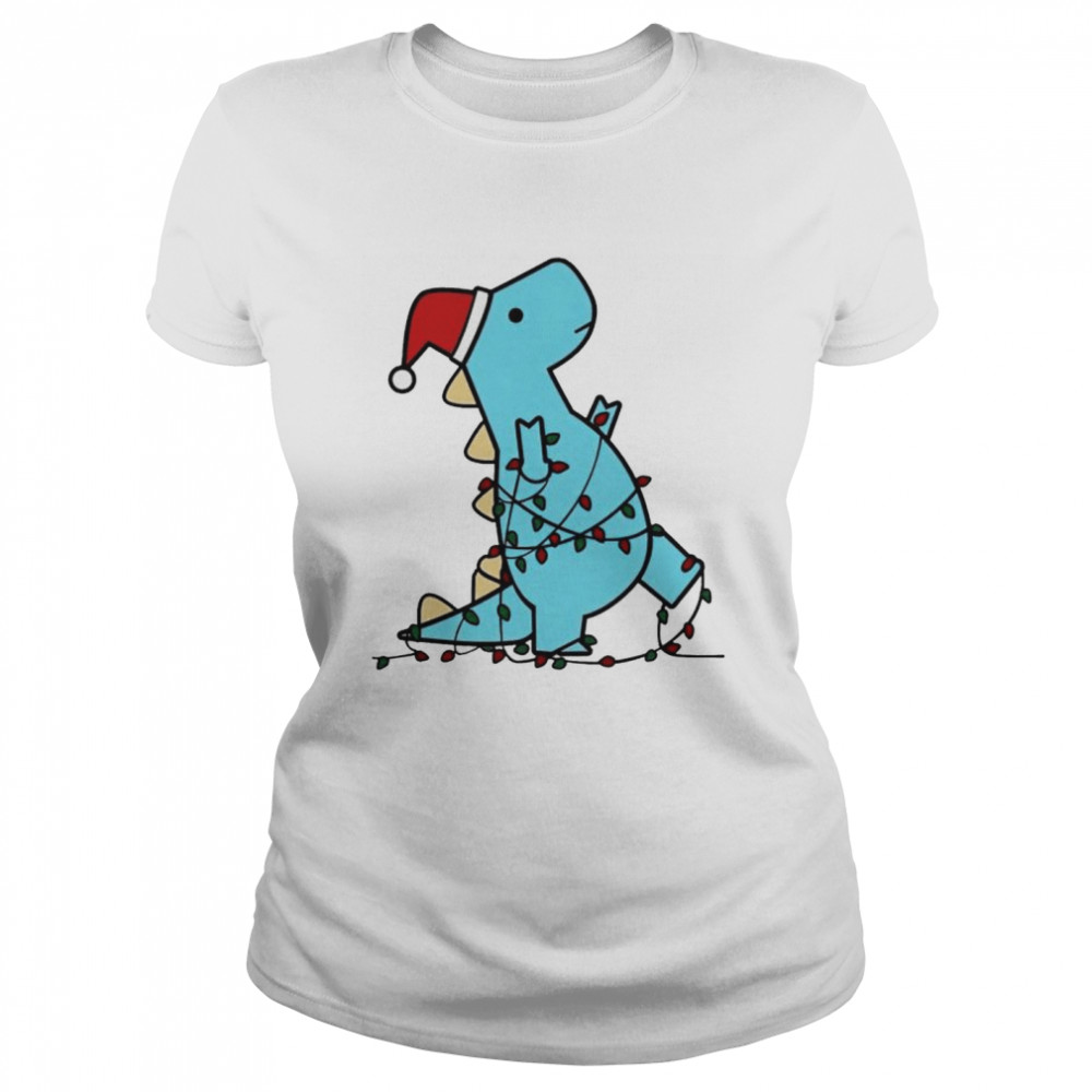 Dino Comics Christmas T Rex shirt Classic Women's T-shirt