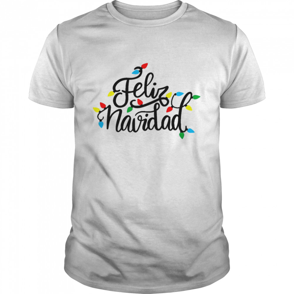 Feliz navidad shirt Classic Men's T-shirt