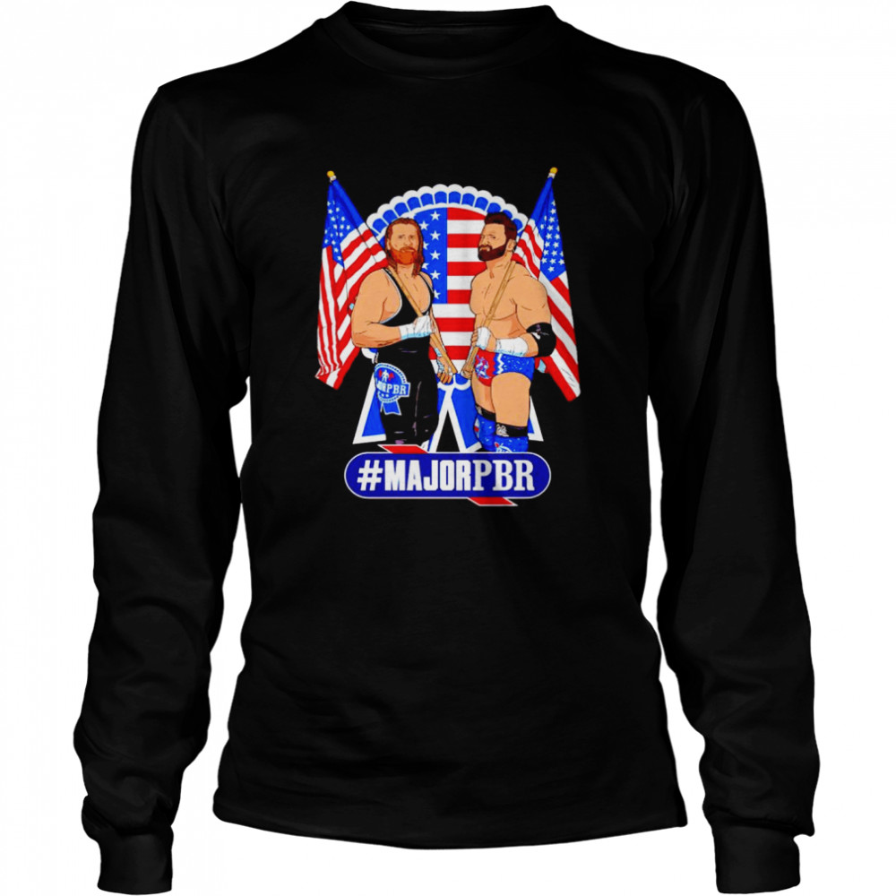 Majorpbr USA shirt Long Sleeved T-shirt