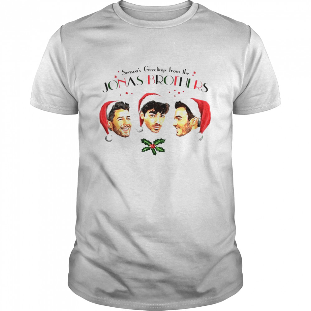 Season’s greetings from the Jonas Brothers shirt Classic Men's T-shirt