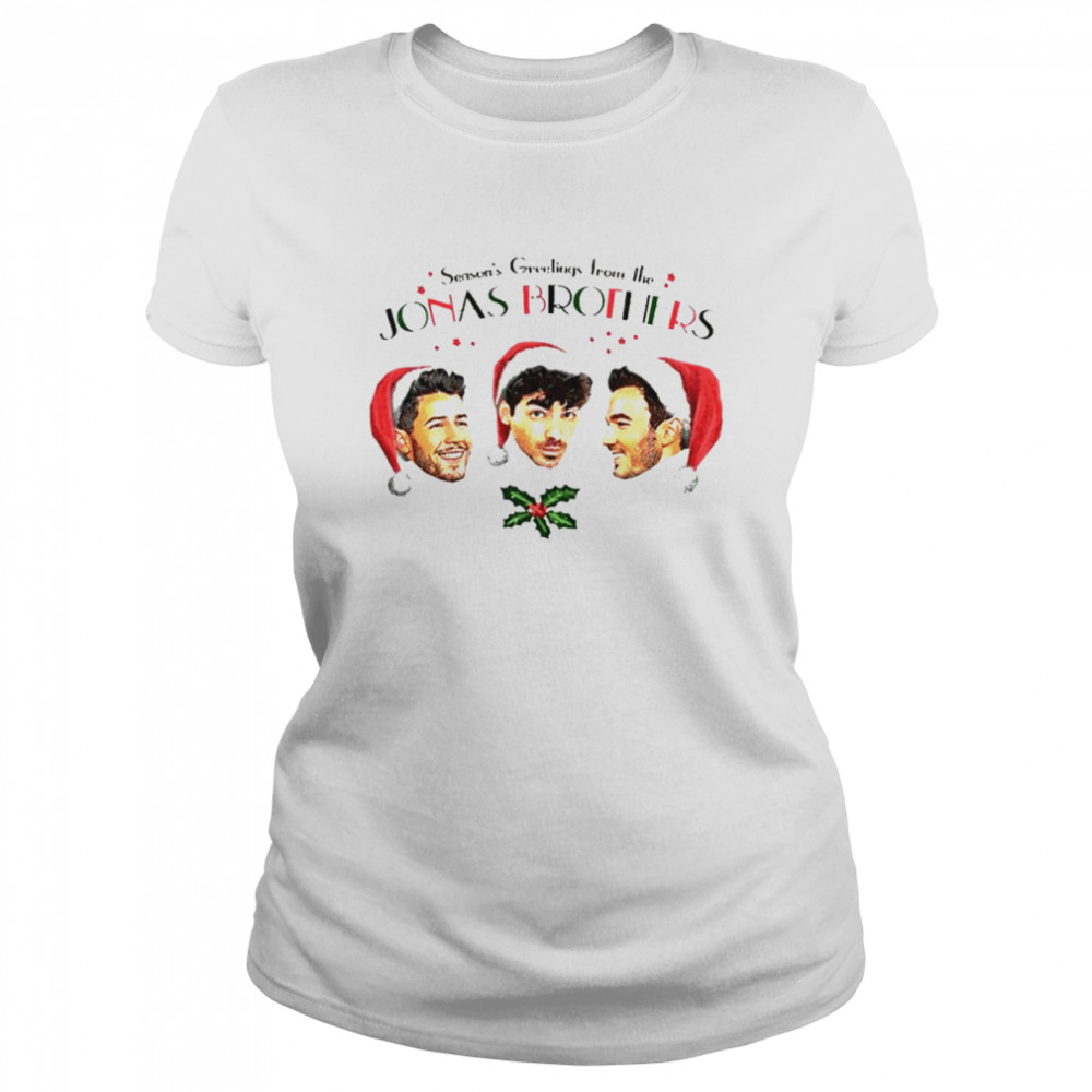 Season’s Greetings From The Jonas Brothers Shirt Classic Women'S T-Shirt