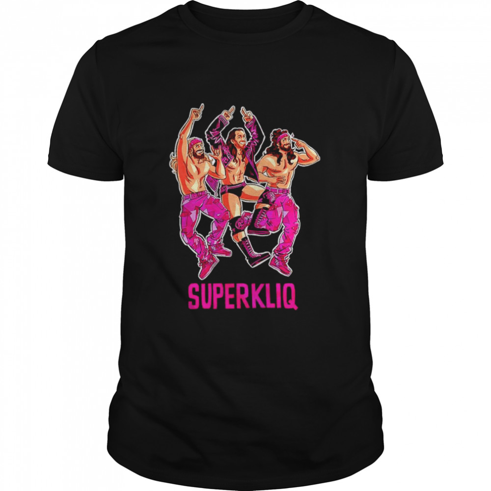 All Elite Wrestling Superkliq Party  Classic Men's T-shirt
