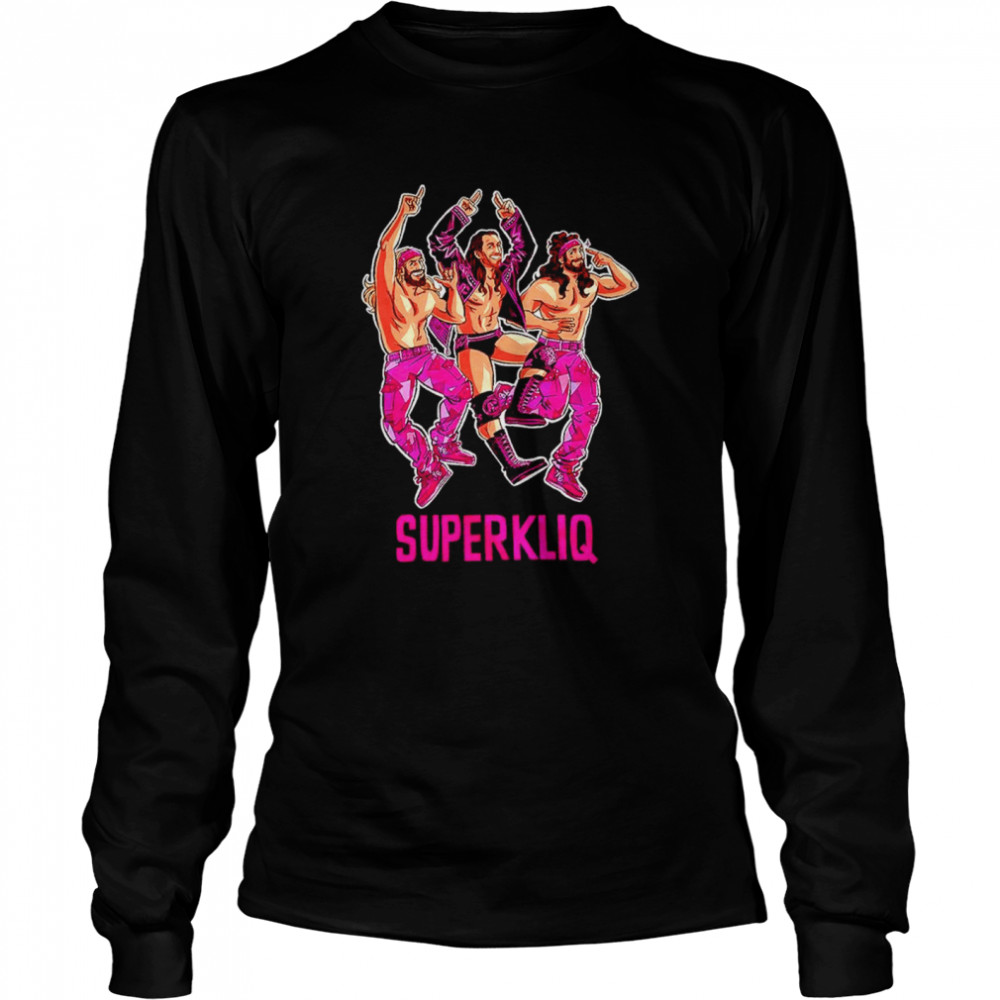 All Elite Wrestling Superkliq Party  Long Sleeved T-Shirt