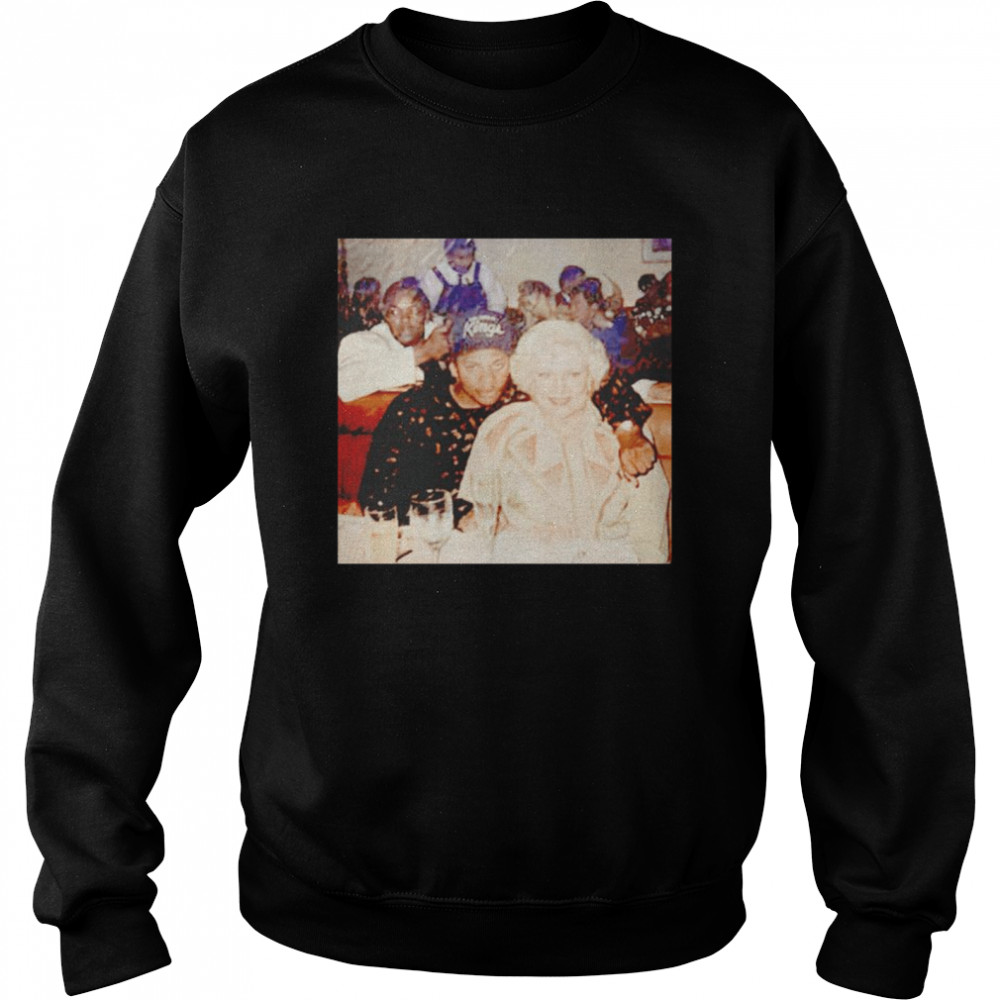 Betty White and Eazy E shirt Unisex Sweatshirt