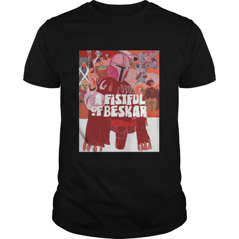 Boba Fett a fistful of beskar shirt Classic Men's T-shirt