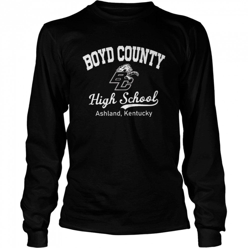 Boyd County High School Ashland Kentucky Shirt Long Sleeved T Shirt