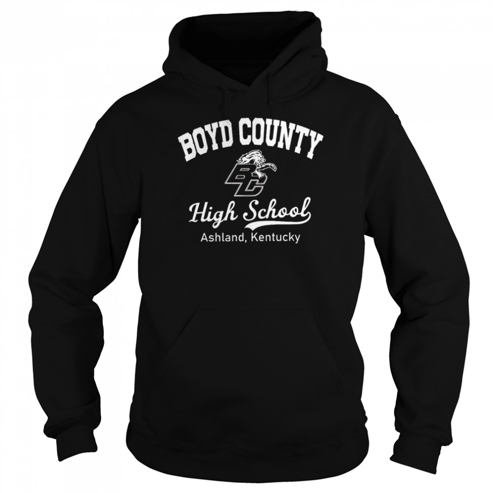 Boyd County High School Ashland Kentucky Shirt Unisex Hoodie