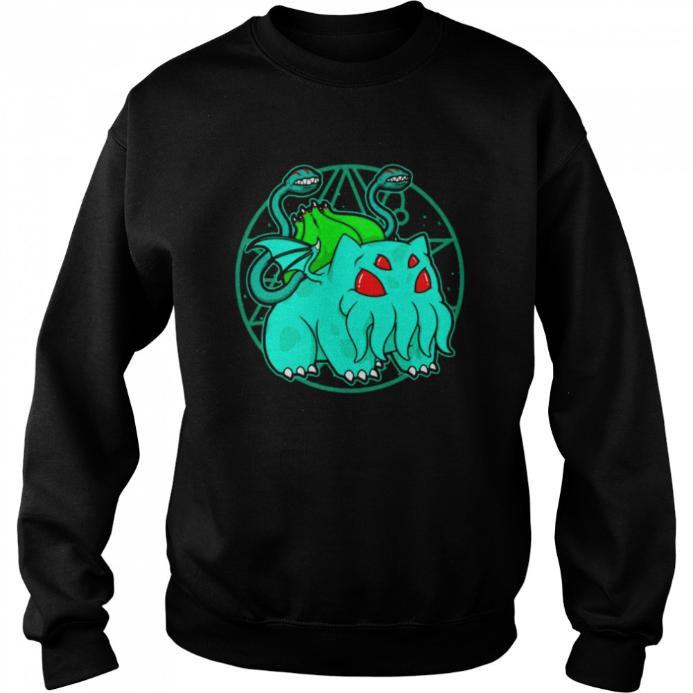 Bulbathulhu Lovecraft Cthulhu Sigil Shirt Unisex Sweatshirt