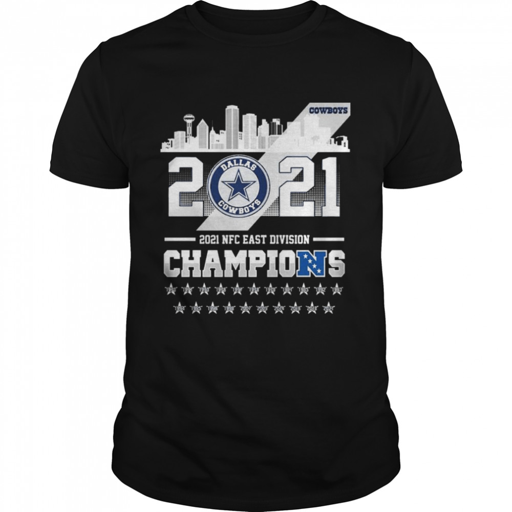 Dallas Cowboys 2021 Nfc East Division Champions 1970 2021  Classic Men's T-shirt