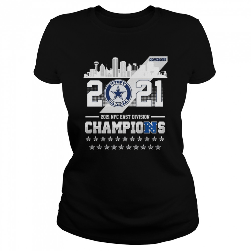 Dallas Cowboys 2021 Nfc East Division Champions 1970 2021  Classic Women'S T-Shirt