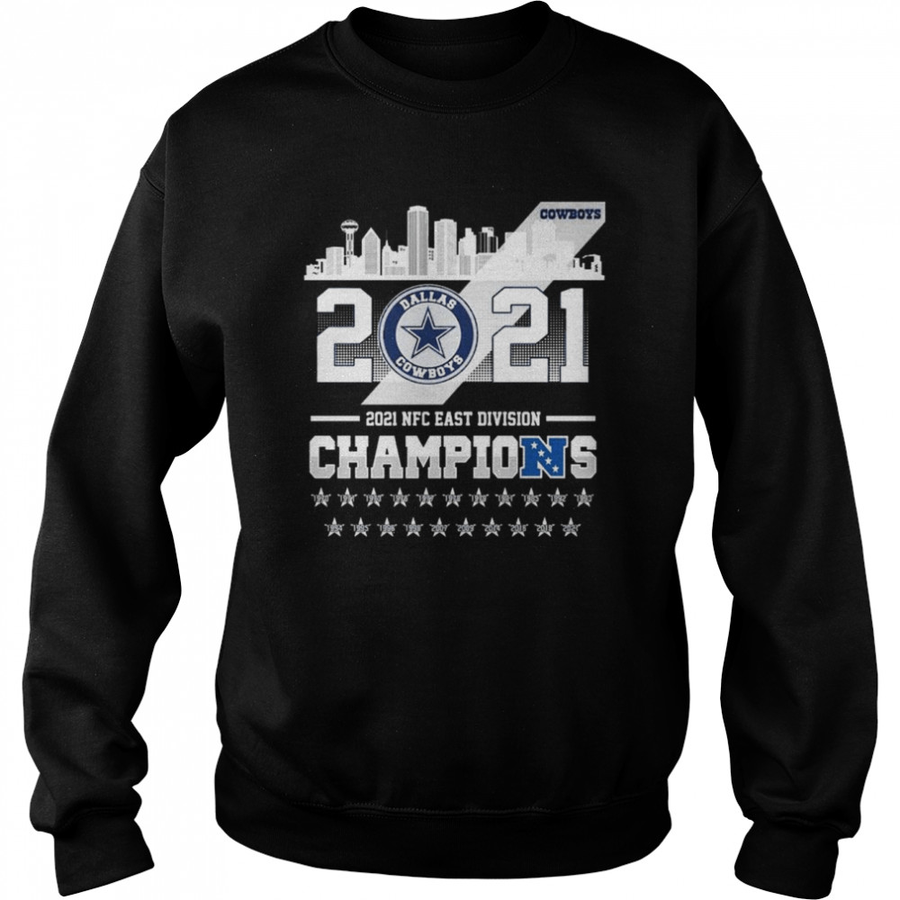 Dallas Cowboys 2021 Nfc East Division Champions 1970 2021 Unisex Sweatshirt