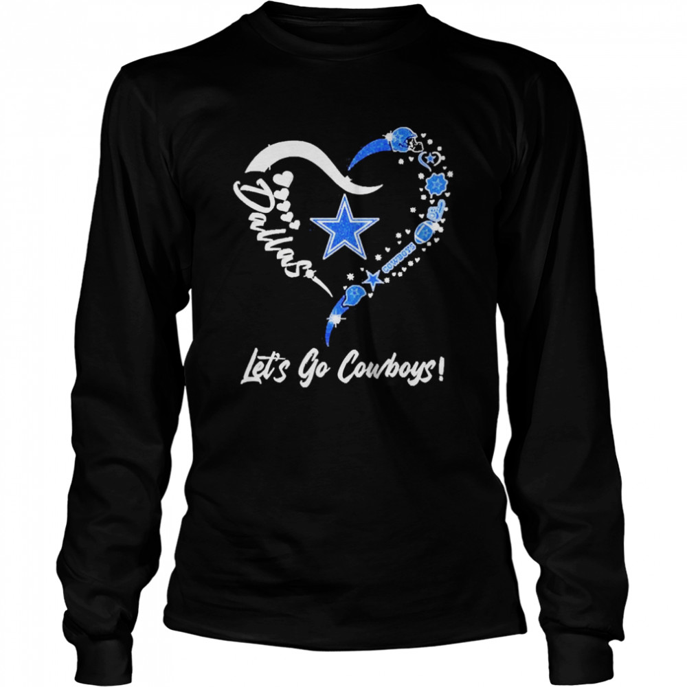 Dallas Cowboys Let’s Go Cowboys 2022  Long Sleeved T-Shirt