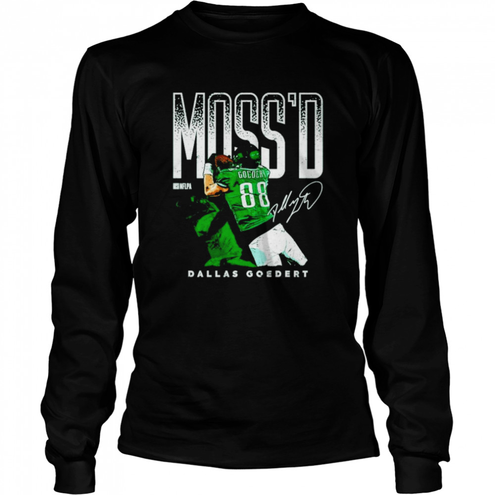 Dallas Goedert Philadelphia Moss’d Shirt Long Sleeved T-Shirt