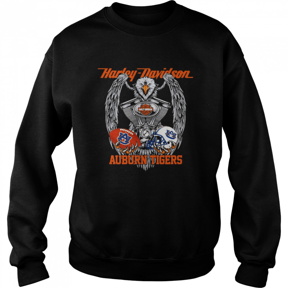 Eagle Harley Davidson Auburn Tigers  Unisex Sweatshirt