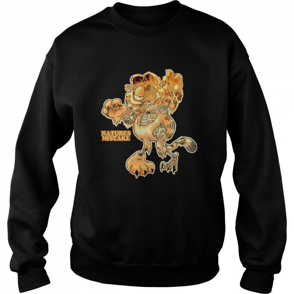 Garfield Zombie Natures Mistake Shirt Unisex Sweatshirt