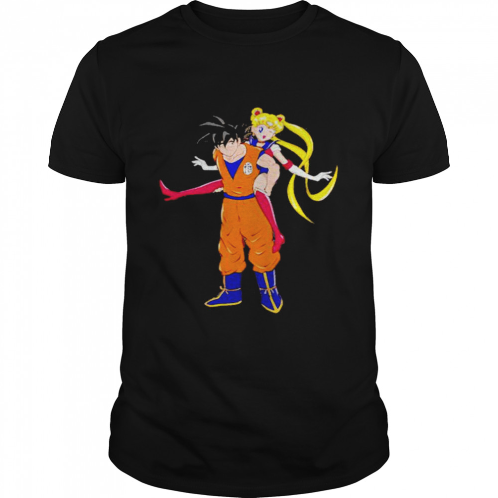 goku and Sailor Moon Active shirt Classic Men's T-shirt