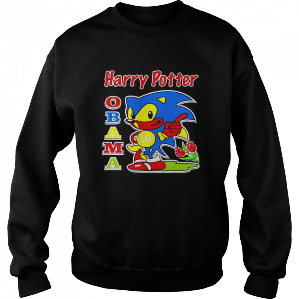 Harry Potter Obama Sonic T-Shirt Unisex Sweatshirt