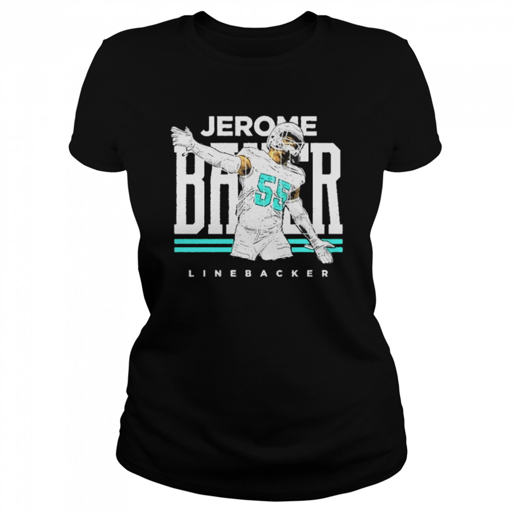 Jerome Baker Miami Dolphins Shirt Classic Women'S T-Shirt