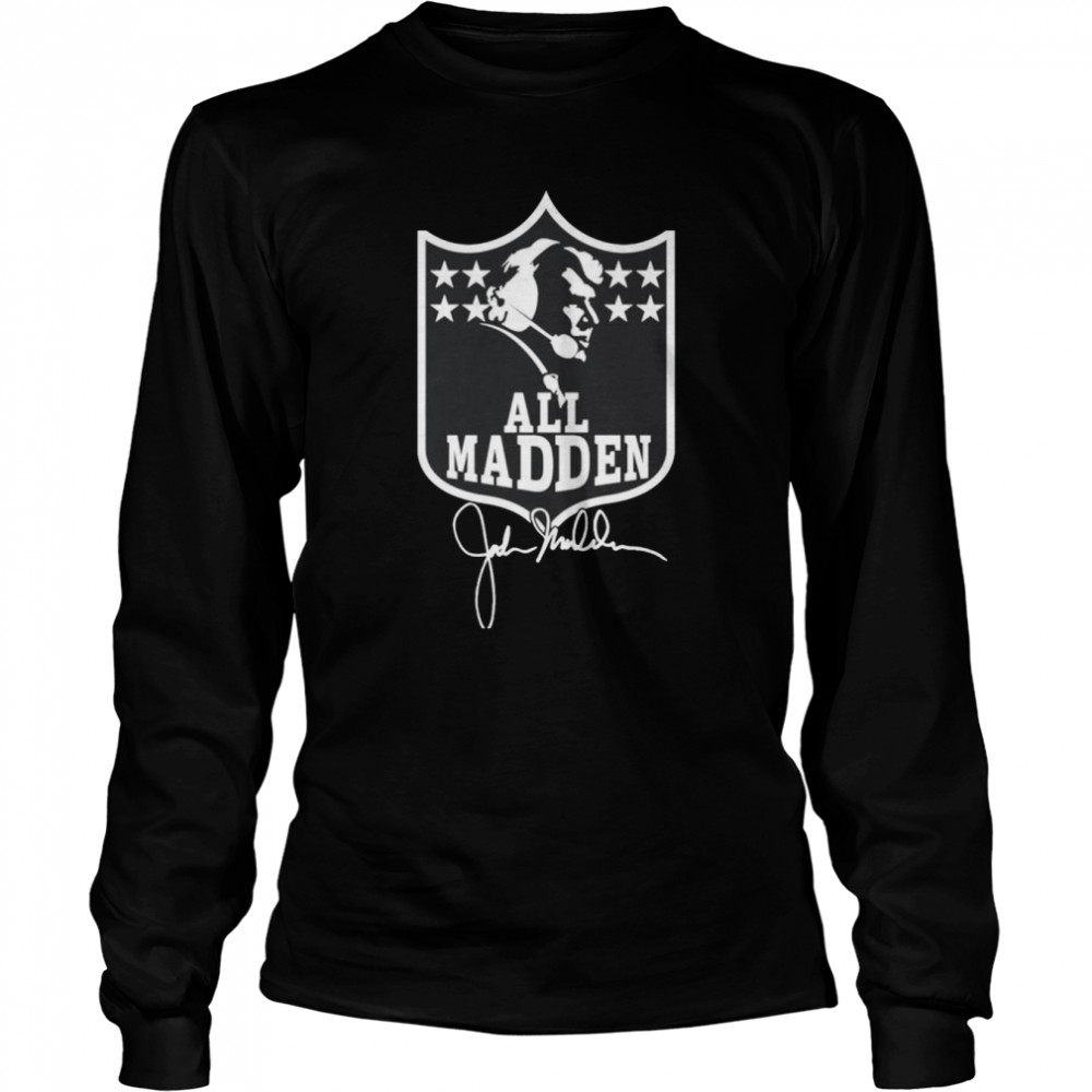 John Madden All Madden T-Shirt Long Sleeved T-Shirt