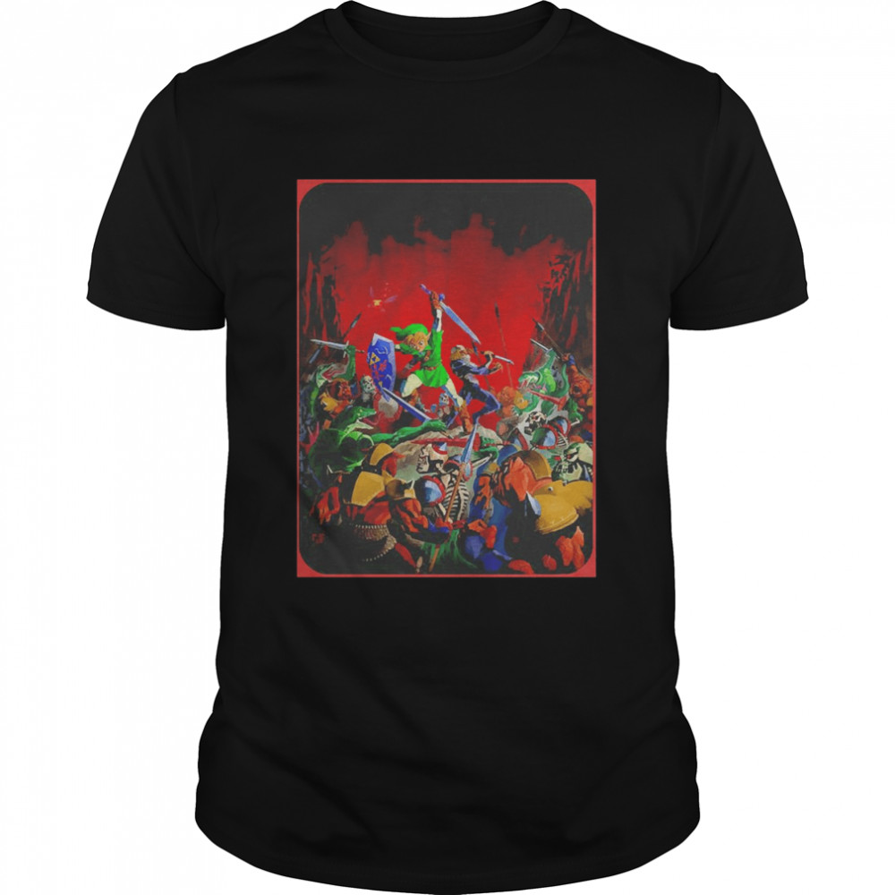link Sheik Ocarina of Time  Classic Men's T-shirt
