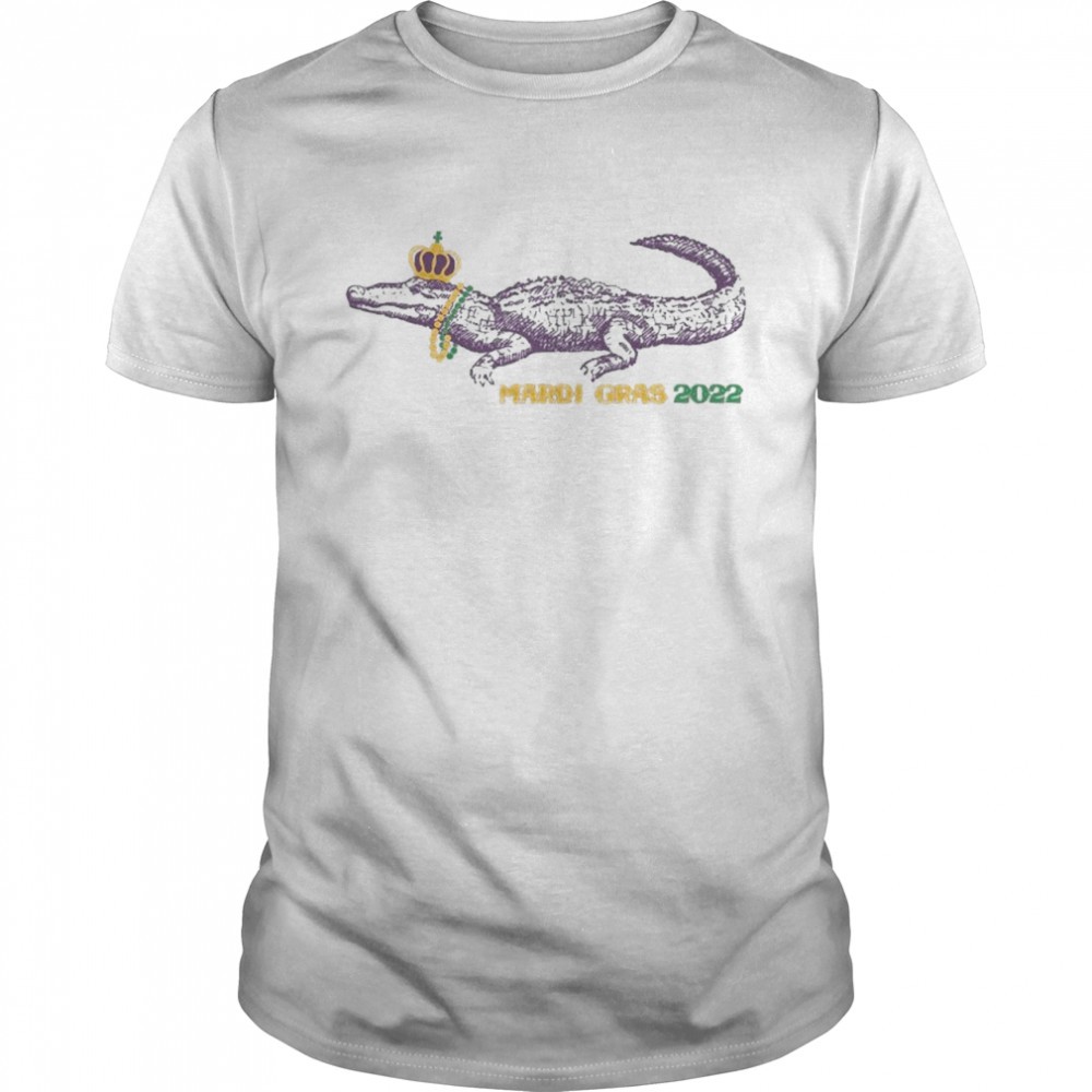 Mardi Gator Mardi Gras 2022 shirt Classic Men's T-shirt