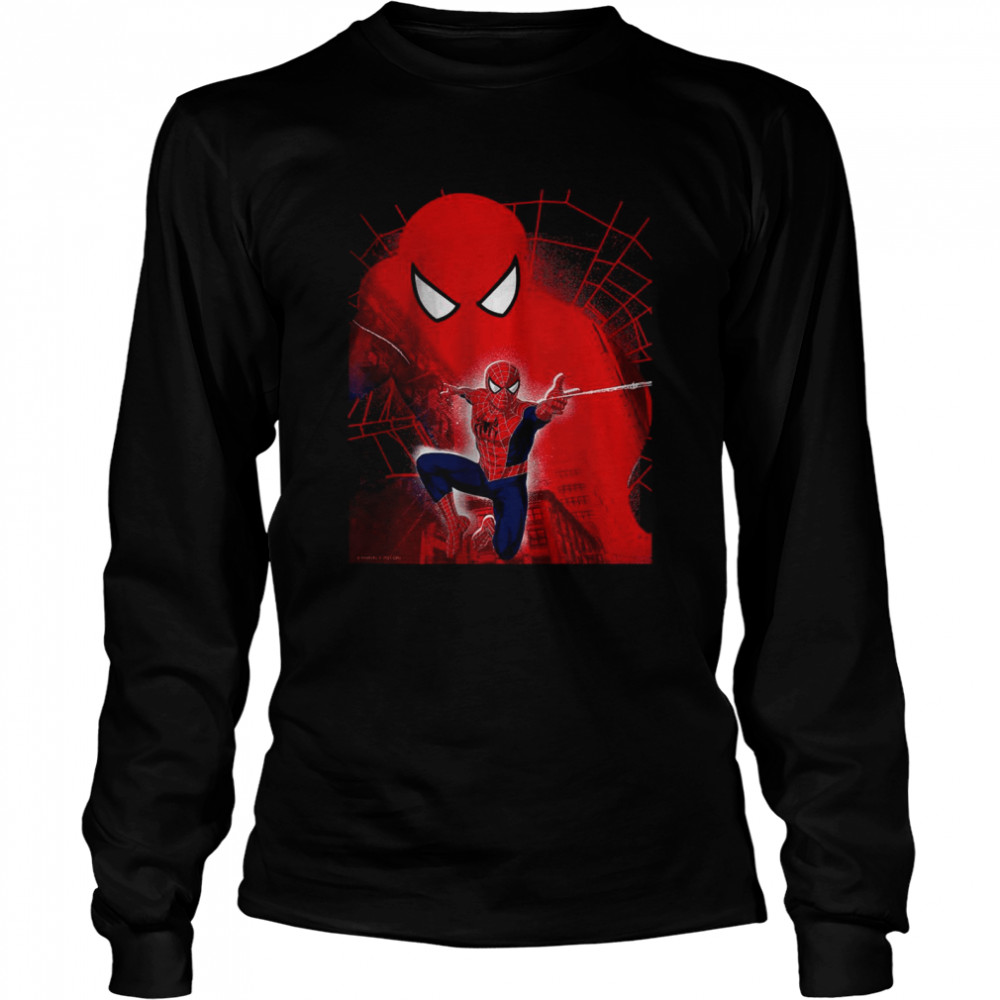 Marvel Spider-Man No Way Home Friendly Neighborhood Hero  Long Sleeved T-Shirt