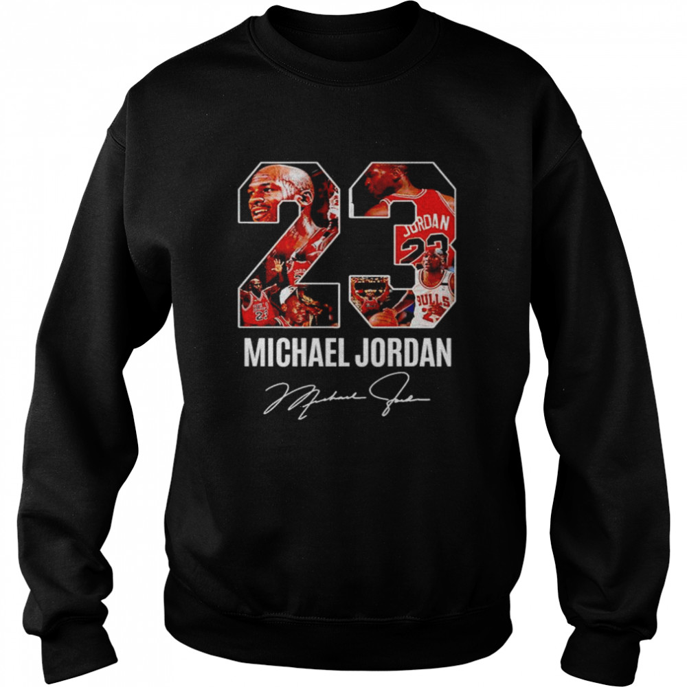 Michael Jordan #23 Legend Never Die Signature Shirt Unisex Sweatshirt