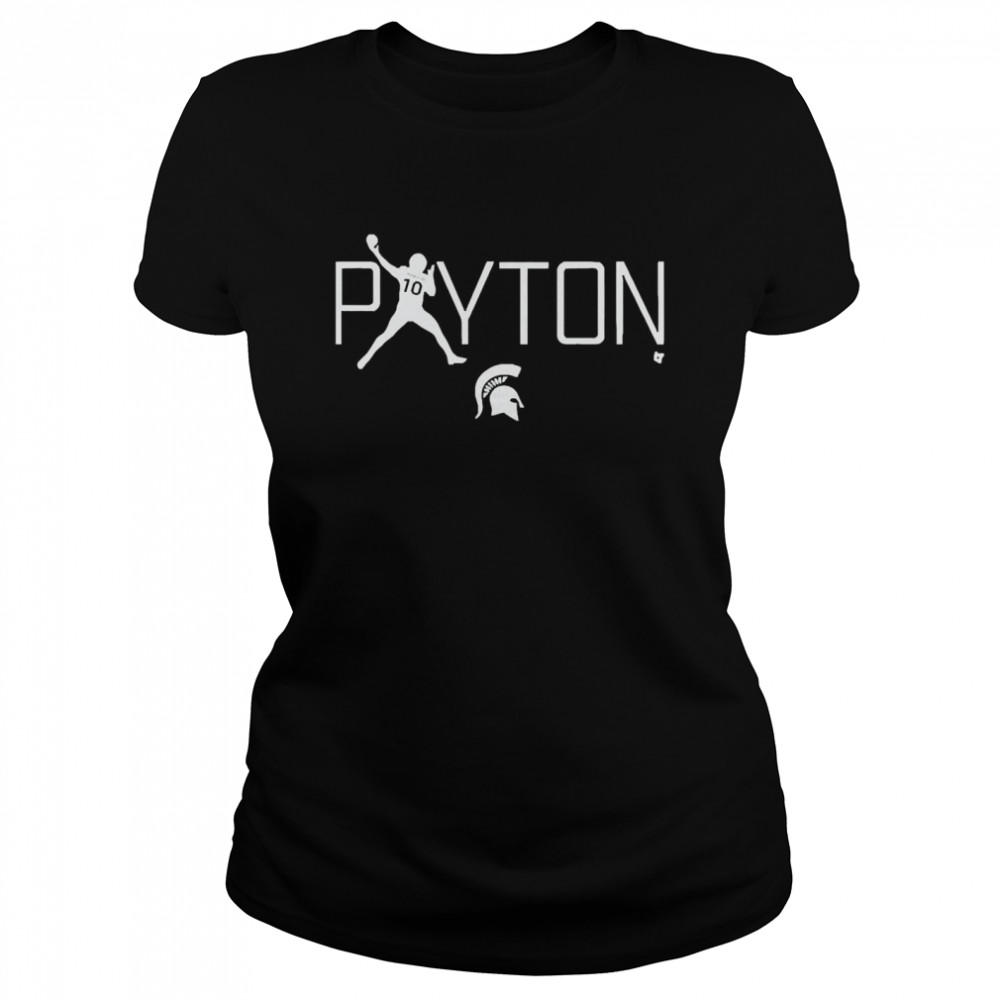Michigan State Payton Thorne Silhouette Shirt Classic Women'S T-Shirt