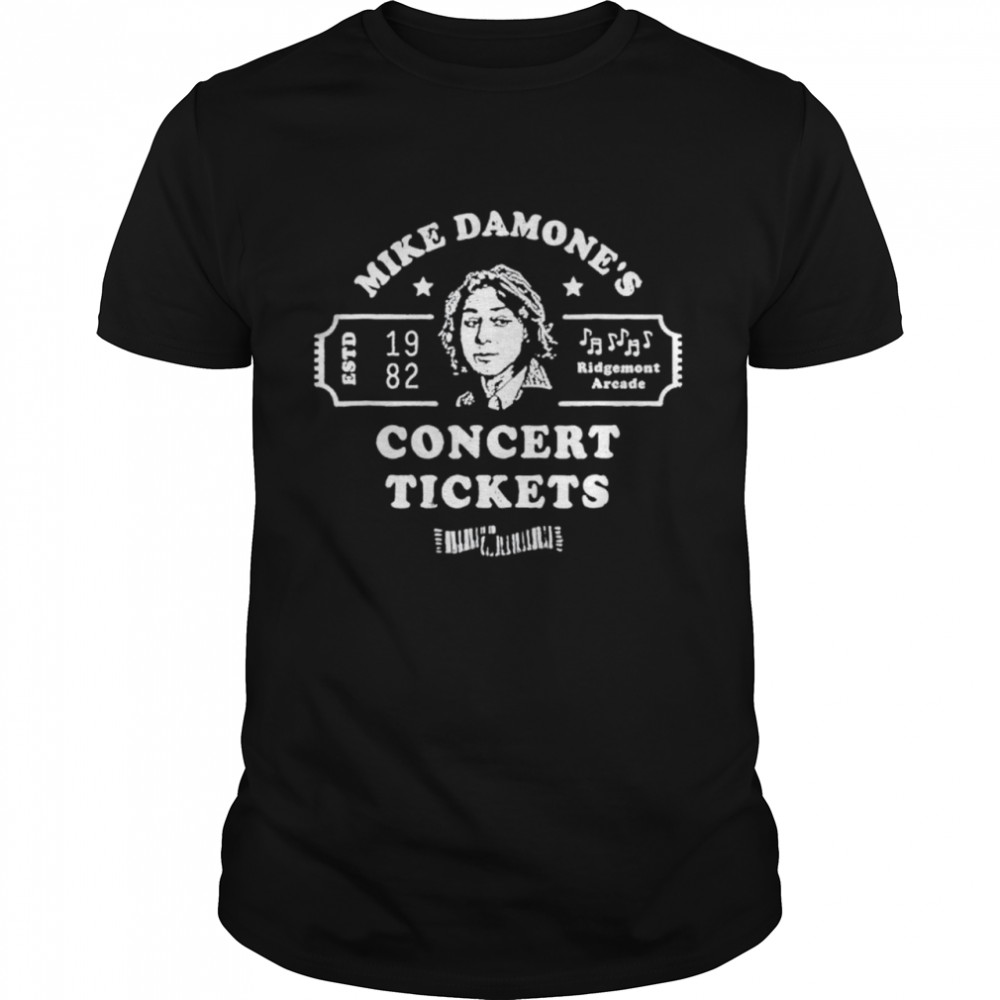 Mike Damones Concert Tickets 1982 shirt Classic Men's T-shirt