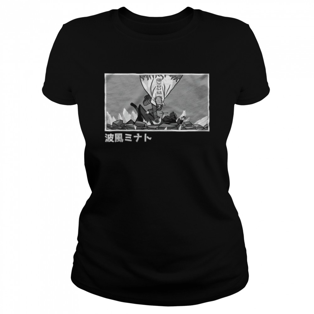 Minato Namikaze Fight Tobi T Shirt Classic Womens T Shirt