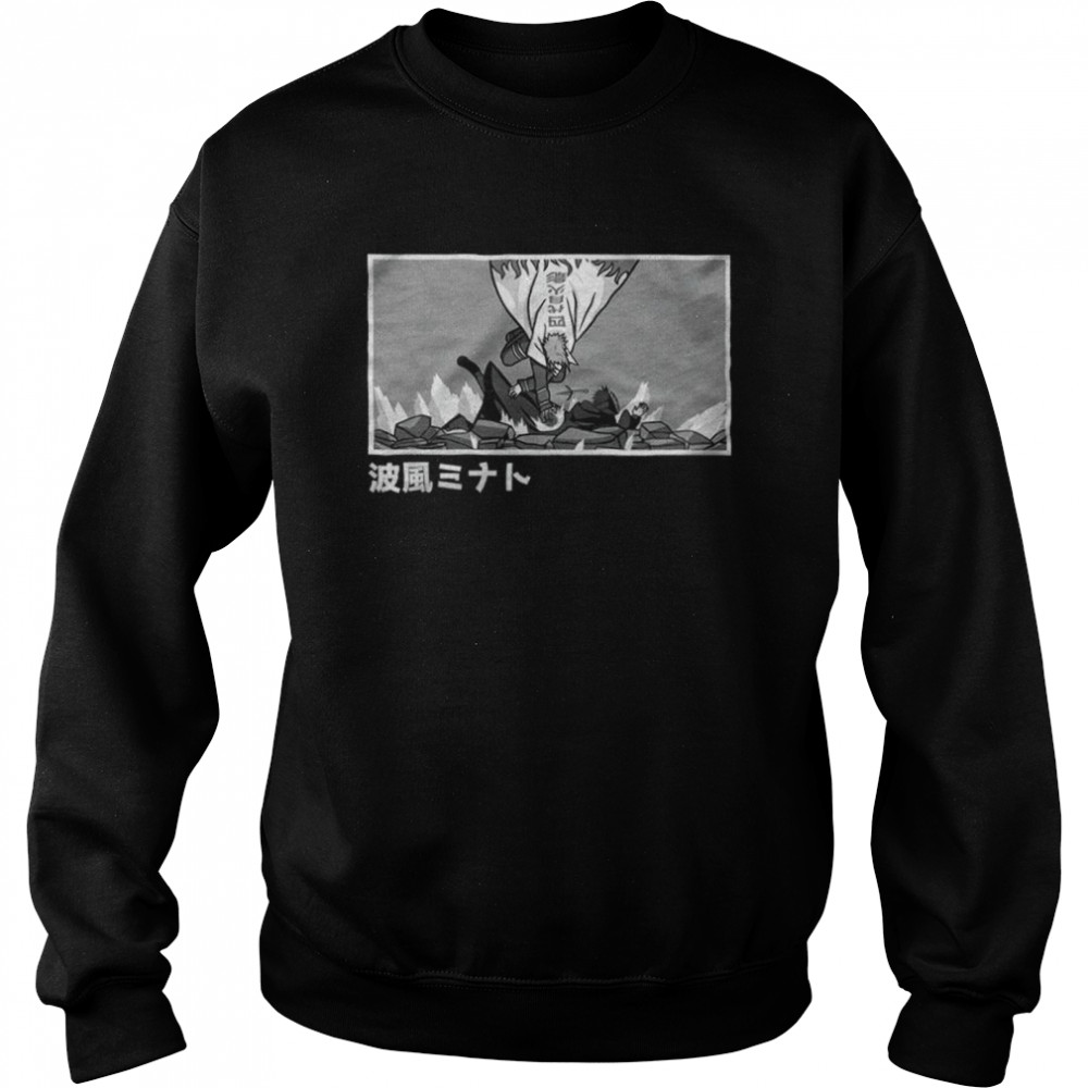 Minato Namikaze Fight Tobi T-Shirt Unisex Sweatshirt
