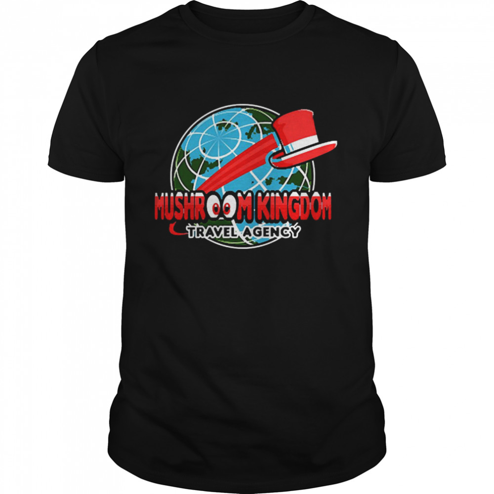Mushroom Kingdom Travel Agency  Classic Men's T-shirt