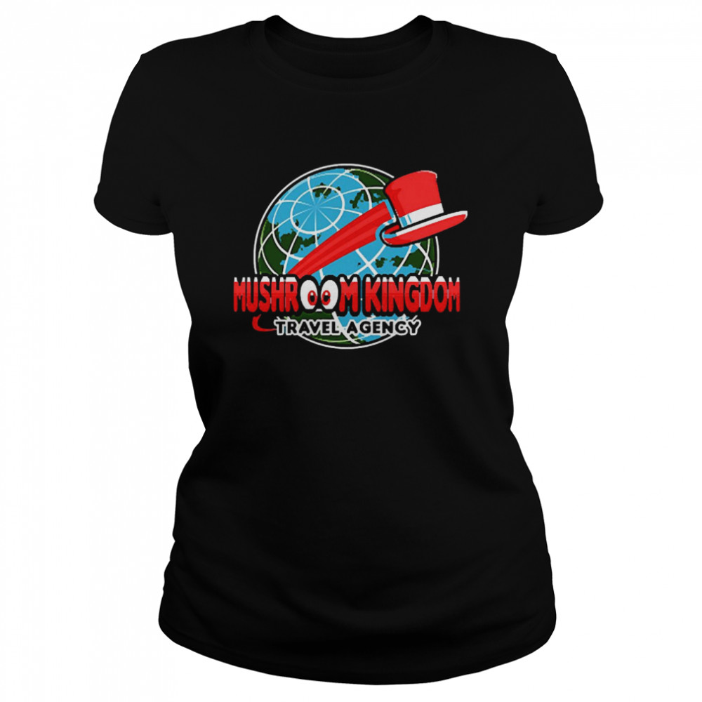 Mushroom Kingdom Travel Agency  Classic Women'S T-Shirt