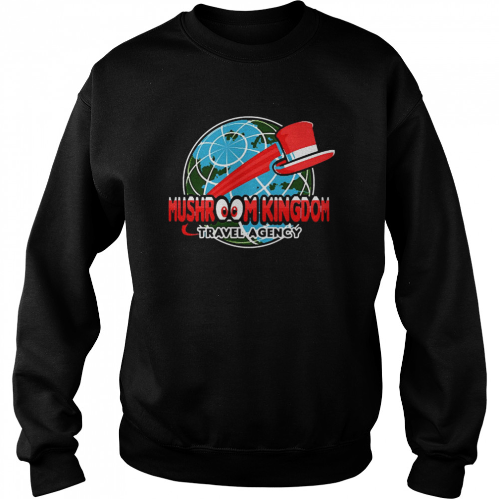 Mushroom Kingdom Travel Agency  Unisex Sweatshirt
