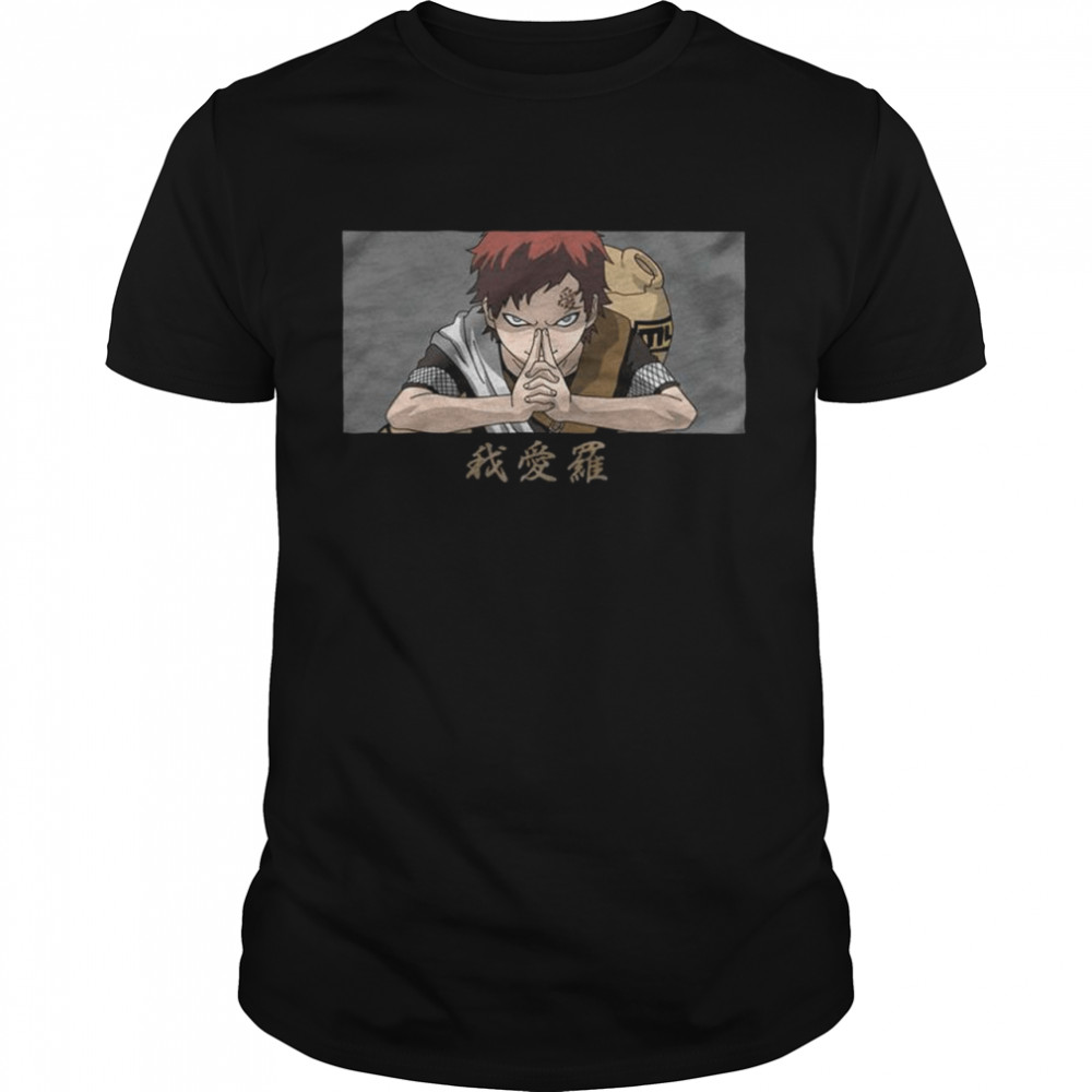 Naruto Shippuden Gaara fight T-shirt Classic Men's T-shirt