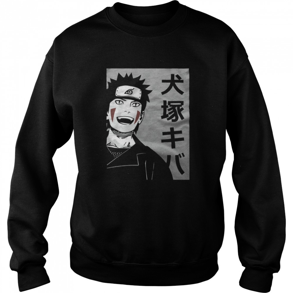 Naruto Shippuden Inuzuka Kiba Smile T Shirt Unisex Sweatshirt