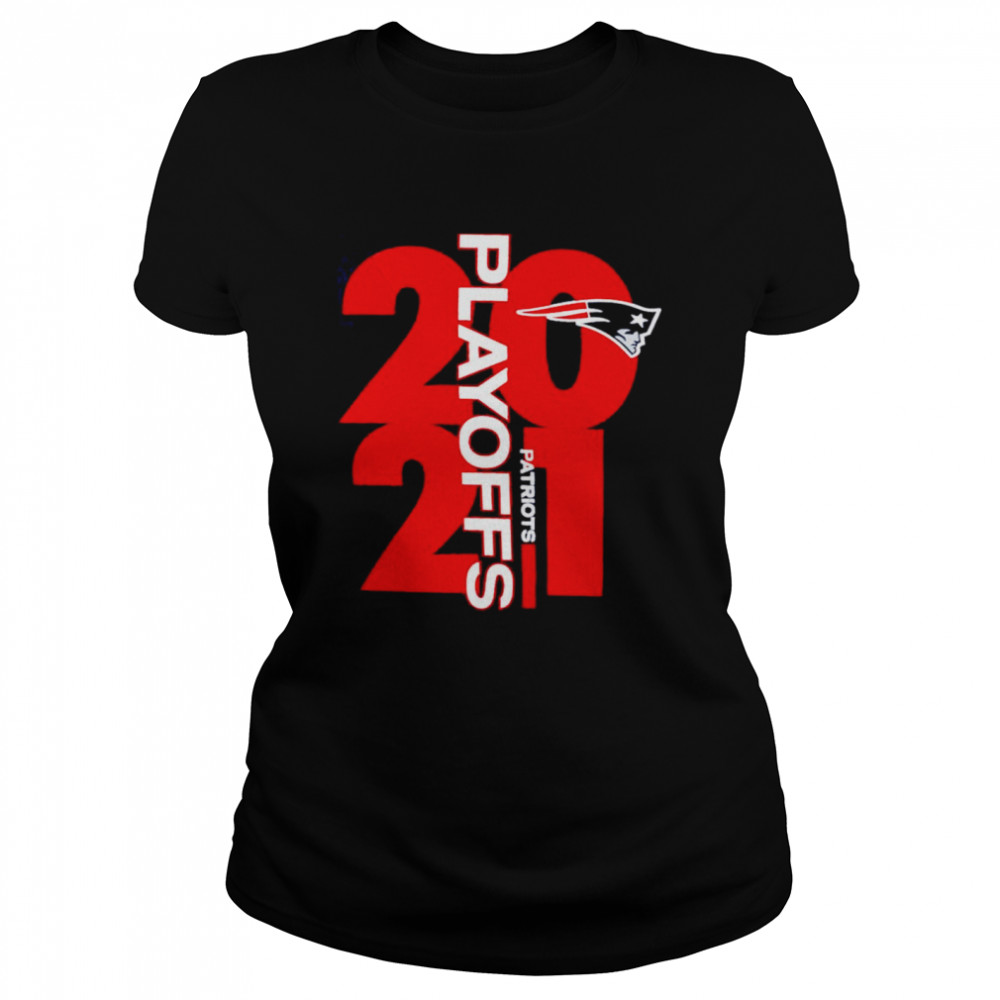 New England Patriots 2021 Nfl Playoffs Shirt Classic Women'S T-Shirt