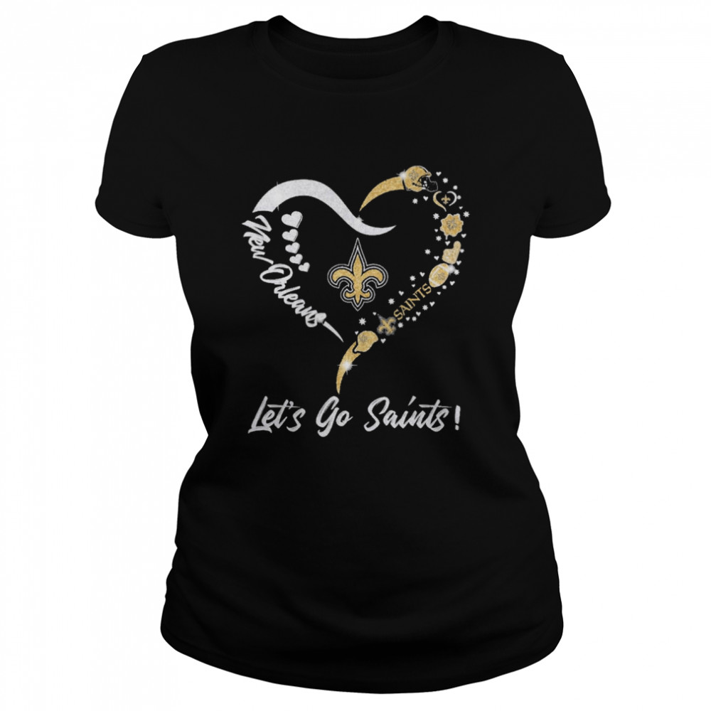 New Orleans Saints Let’s Go Saints 2022  Classic Women'S T-Shirt