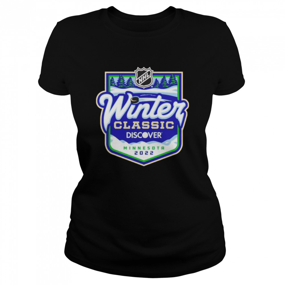 Nhl Winter Classic Discover Minnesota 2022 Shirt Classic Womens T Shirt