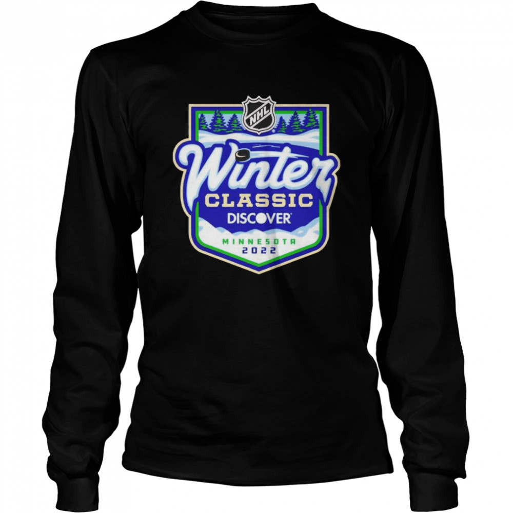 Nhl Winter Classic Discover Minnesota 2022 Shirt Long Sleeved T Shirt