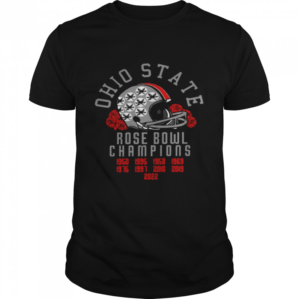 Ohio state rose bowl champions 1950 1995 1958 1963 shirt Classic Men's T-shirt