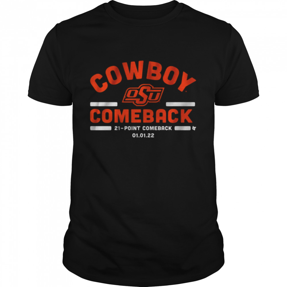 Oklahoma State Cowboy Comeback  Classic Men's T-shirt